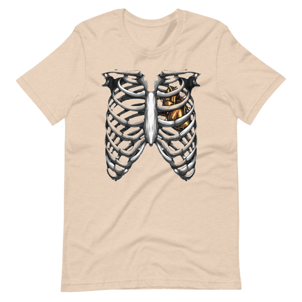 The ribs: Gold Soul Unisex T-Shirt - Shock Appeal