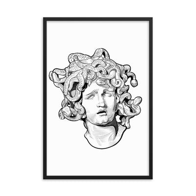 Medusa Framed poster - Shock Appeal