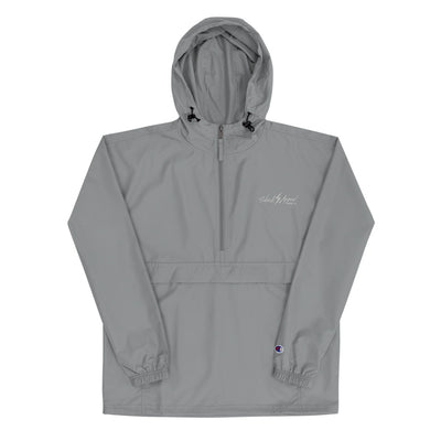 Shock Appeal (White Logo) Embroidered Champion Packable Jacket - Shock Appeal