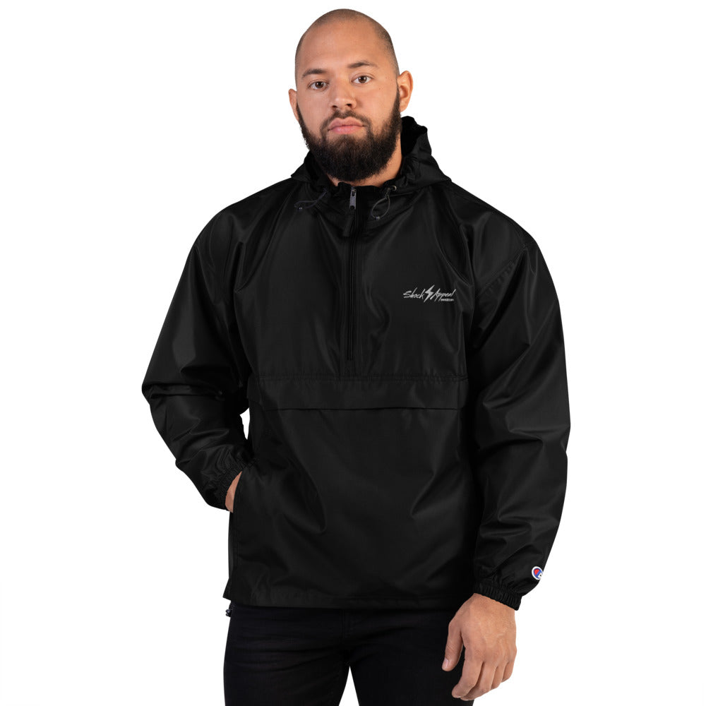 White champion clearance packable jacket