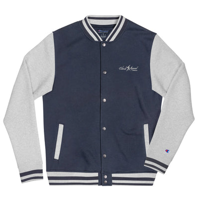 Shock Appeal (White Logo) Embroidered Champion Bomber Jacket - Shock Appeal