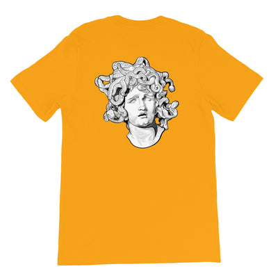 Medusa On Back Short-Sleeve Unisex T-Shirt - Shock Appeal