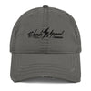 Shock Appeal (Black Logo) Distressed Dad Hat - Shock Appeal