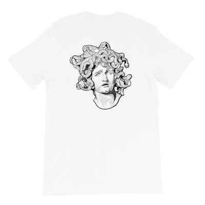 Medusa On Back Short-Sleeve Unisex T-Shirt - Shock Appeal