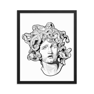 Medusa Framed poster - Shock Appeal