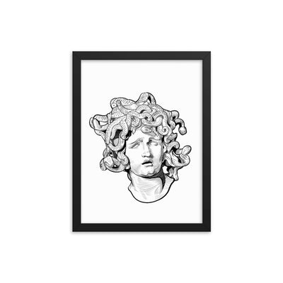 Medusa Framed poster - Shock Appeal