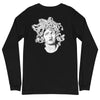 Medusa On Back Unisex Long Sleeve Tee - Shock Appeal