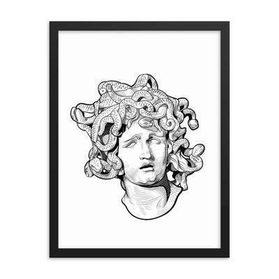 Medusa Framed poster - Shock Appeal