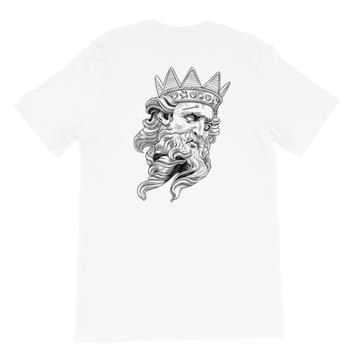 Poseidon On Back Short-Sleeve Unisex T-Shirt - Shock Appeal