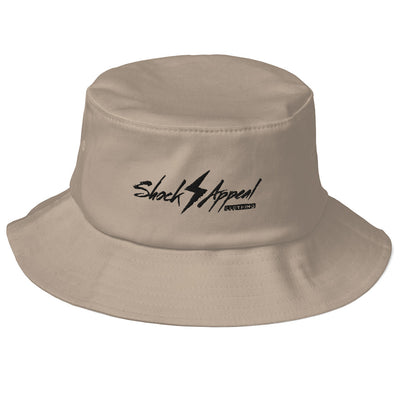 Shock Appeal (Black) Old School Bucket Hat - Shock Appeal