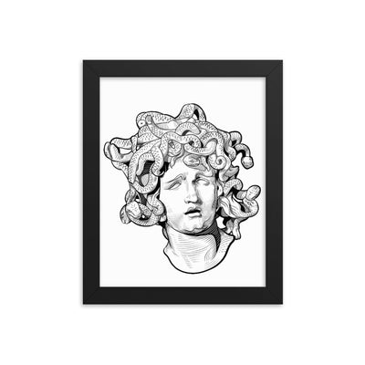 Medusa Framed poster - Shock Appeal