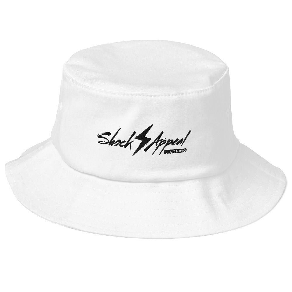 Shock Appeal (Black) Old School Bucket Hat - Shock Appeal