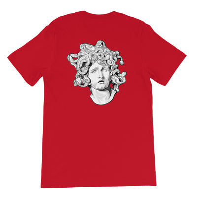 Medusa On Back Short-Sleeve Unisex T-Shirt - Shock Appeal