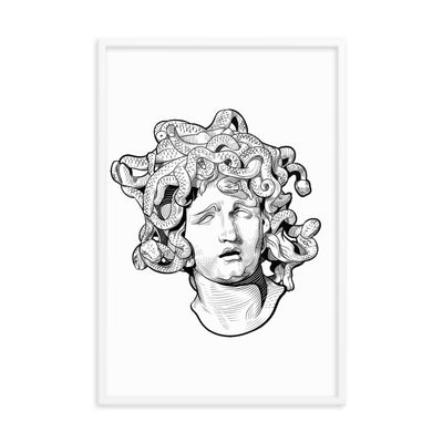 Medusa Framed poster - Shock Appeal