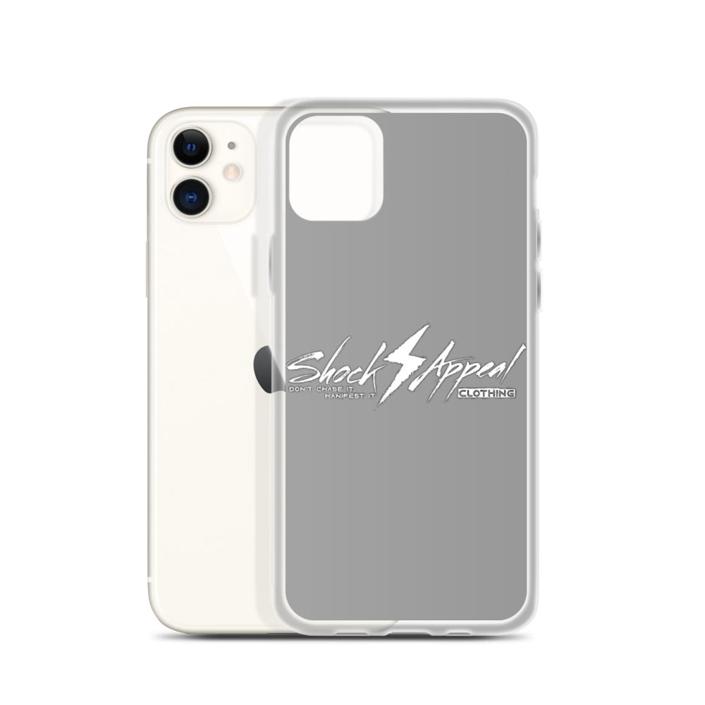 Shock Appeal (Grey) iPhone Case - Shock Appeal