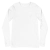 Shock Logo (White) Unisex Long Sleeve Tee - Shock Appeal