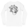 Medusa On Back Unisex Long Sleeve Tee - Shock Appeal