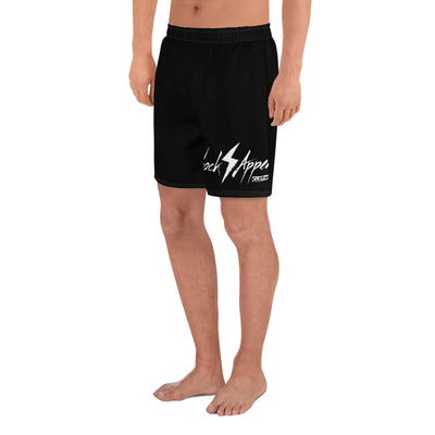 Shock Appeal Logo (Black) Men's Athletic Long Shorts - Shock Appeal