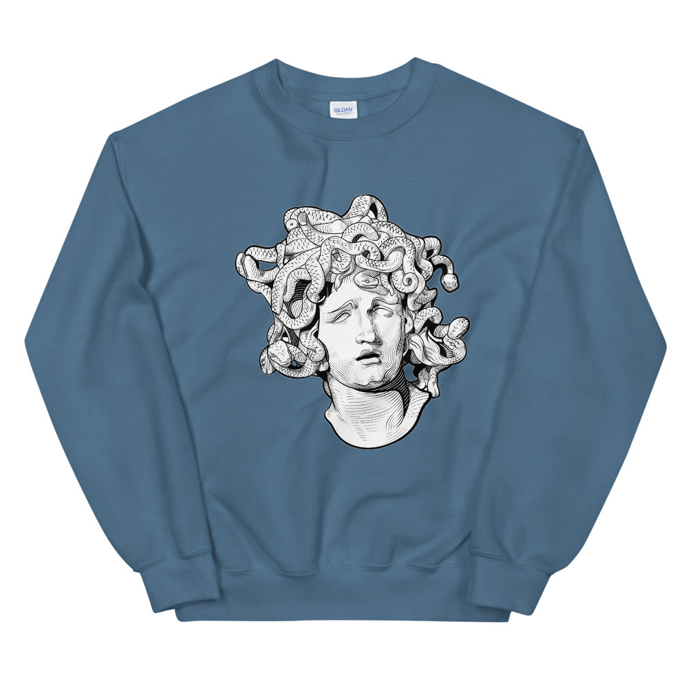 Medusa Printed Crewneck Sweatshirt