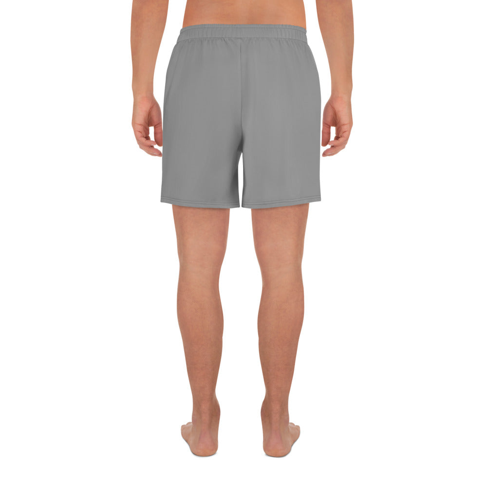 Shock Appeal Logo (Grey) Men's Athletic Long Shorts